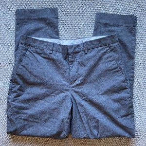 Express 30x30 Grey Slim Stretch Dress Pant